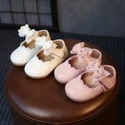 Bow soft sole kids shoes – overall view