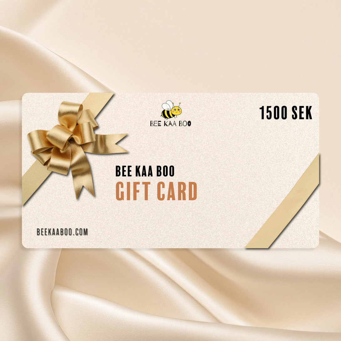 BEE KAA BOO Digital Gift Card 1500 SEK – Luxury online gift for special moments – beekaaboo.com