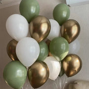 balloon decoration set style a neutral colors party setup beekaaboo.com