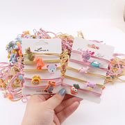 Cute cartoon hair tie random mixed design for kids beekaaboo.com