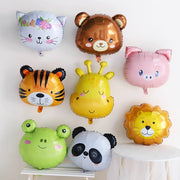 Set of cartoon animal balloons for colorful kids party decoration beekaaboo.com