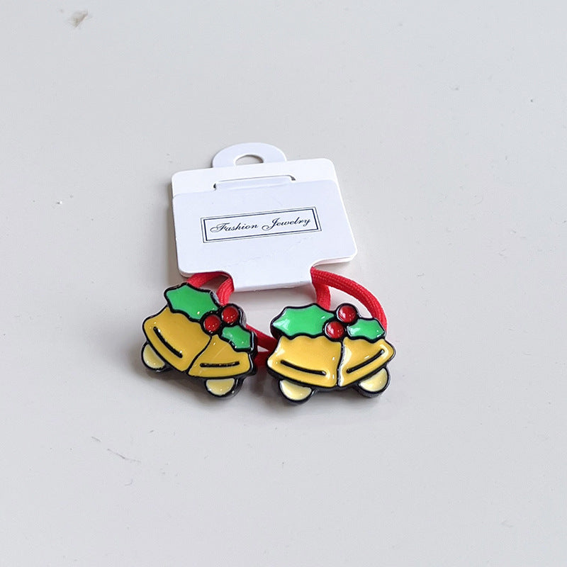 Christmas Bells Hair Ties – Cute Kids Hair Accessories for the Holidays | beekaaboo.com