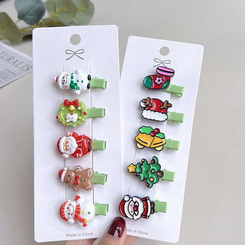 Christmas Hair Clips for Kids – beekaaboo.com