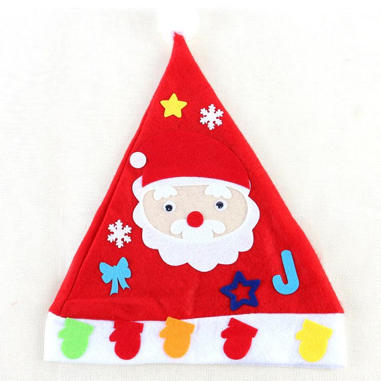 DIY Felt Christmas Hat – Santa Claus Design for Kids-beekaaboo.com
