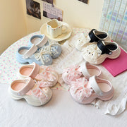 Children's bow detail clogs available in multiple colors | beekaaboo.com