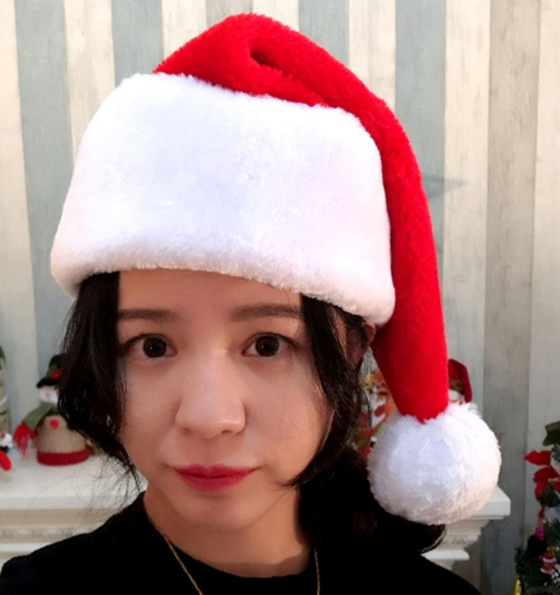 Red Christmas Santa Hat for Kids – Soft Pleuche Fabric